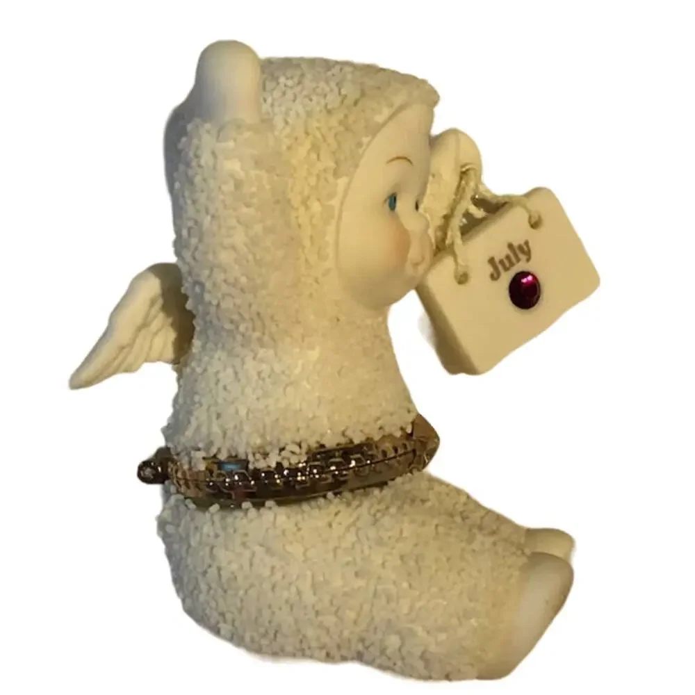 Department 56 Snowbabies Happy Birthday to Me July‎ Birthstone Figurine